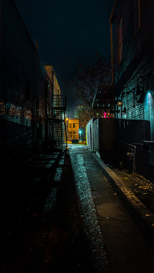 RaiNeon - Back Alley Backdrop
