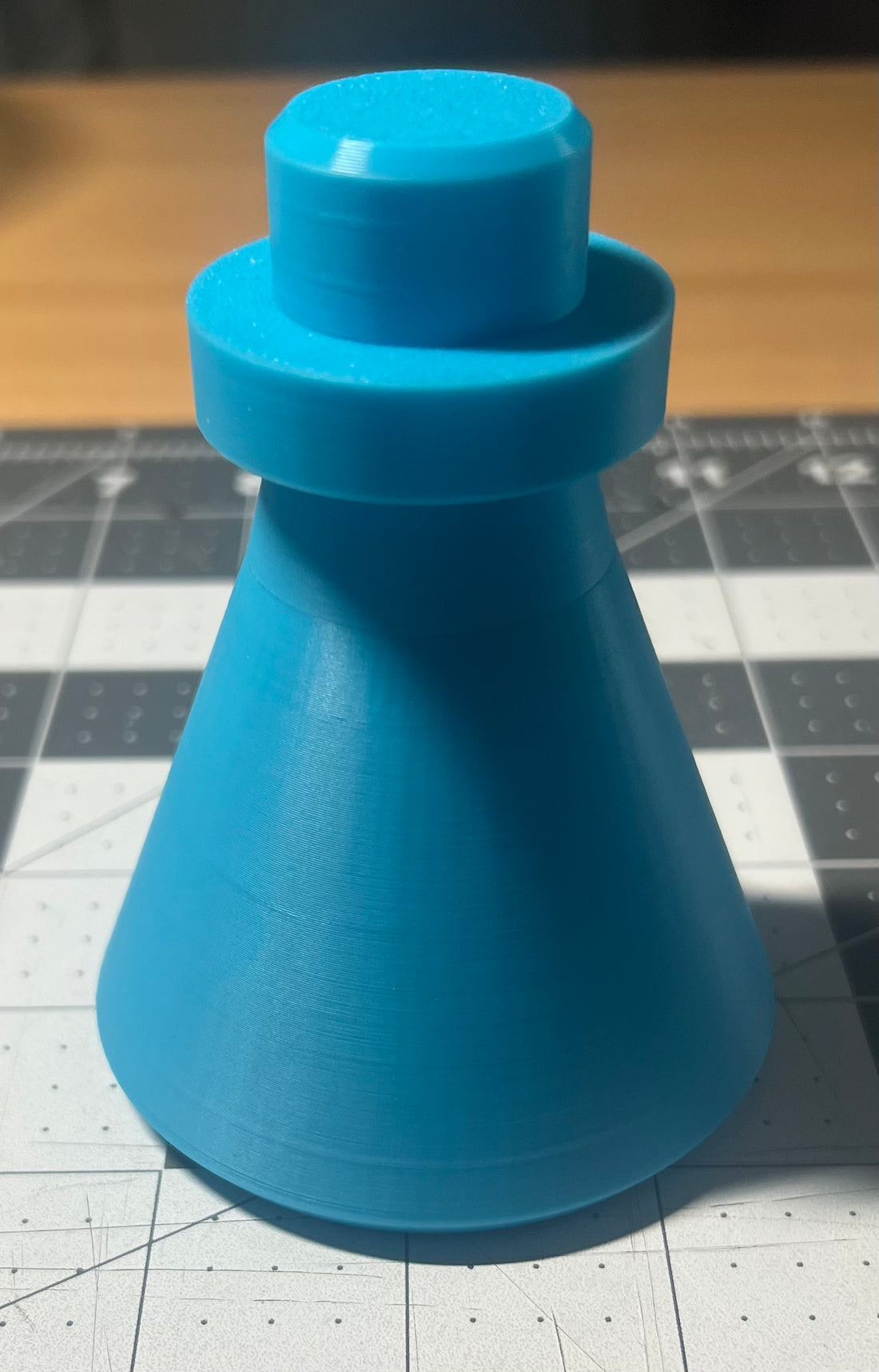 An example image of a PLA printed potion stash jar